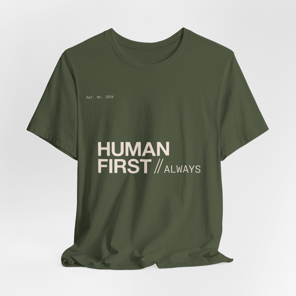Human First Always // 2026 Stamp