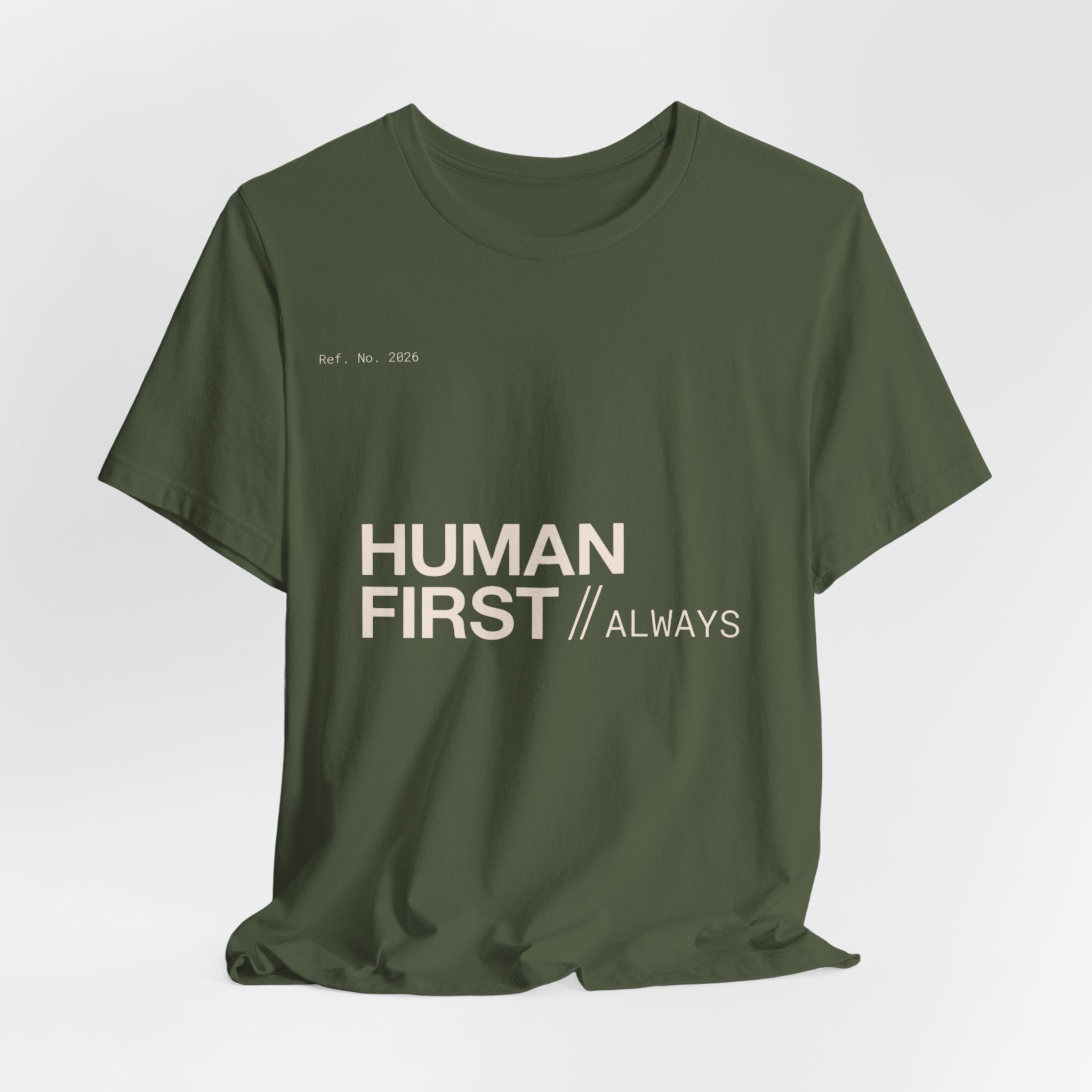 Human First Always // 2026 Stamp