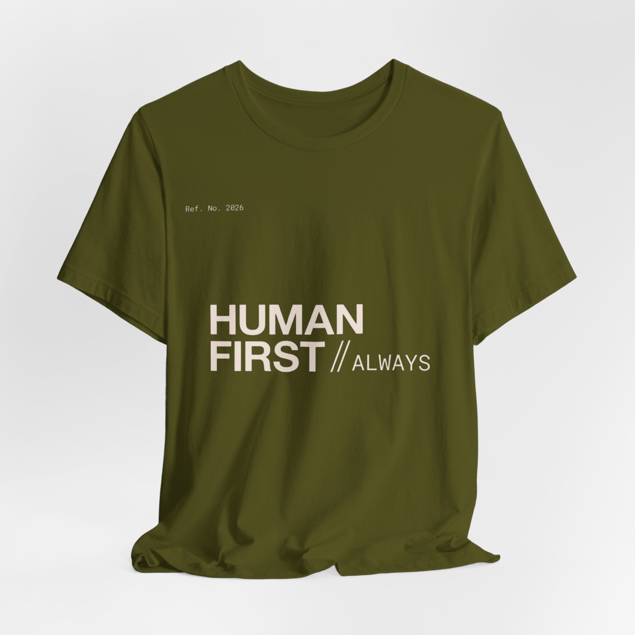Human First Always // 2026 Stamp