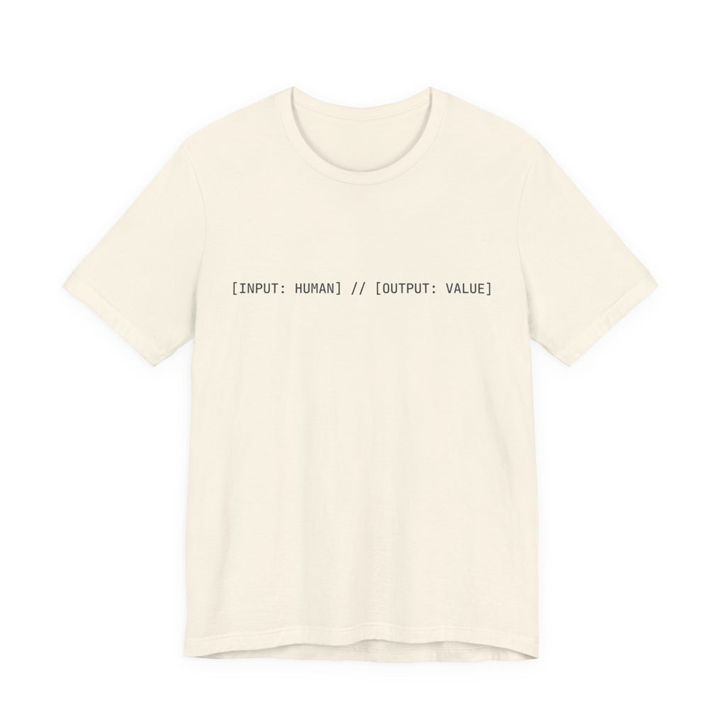 Input: Human - Output: Value // Formula