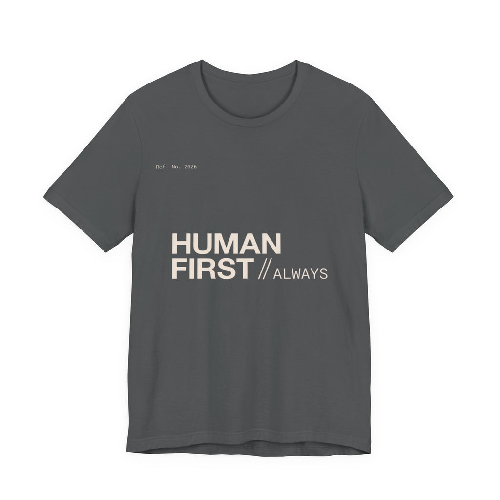 Human First Always // 2026 Stamp