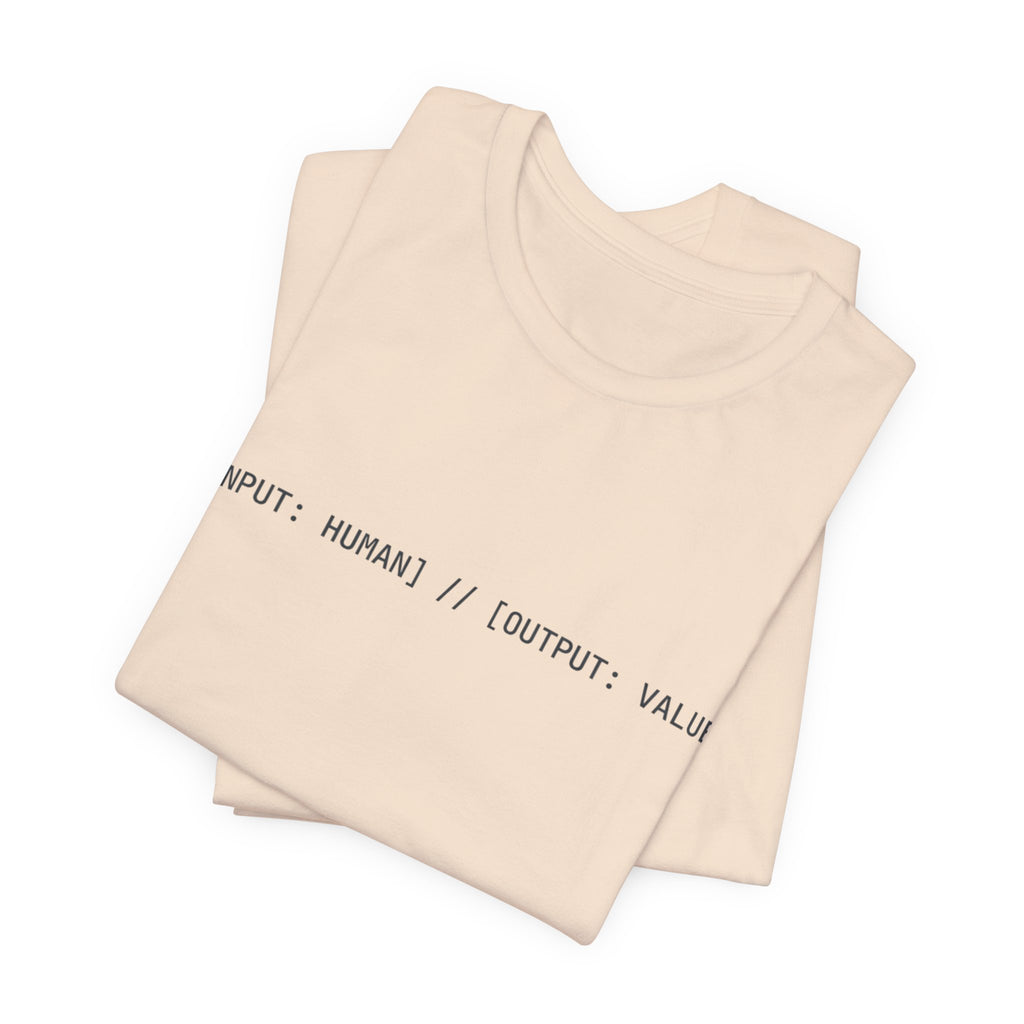 Input: Human - Output: Value // Formula