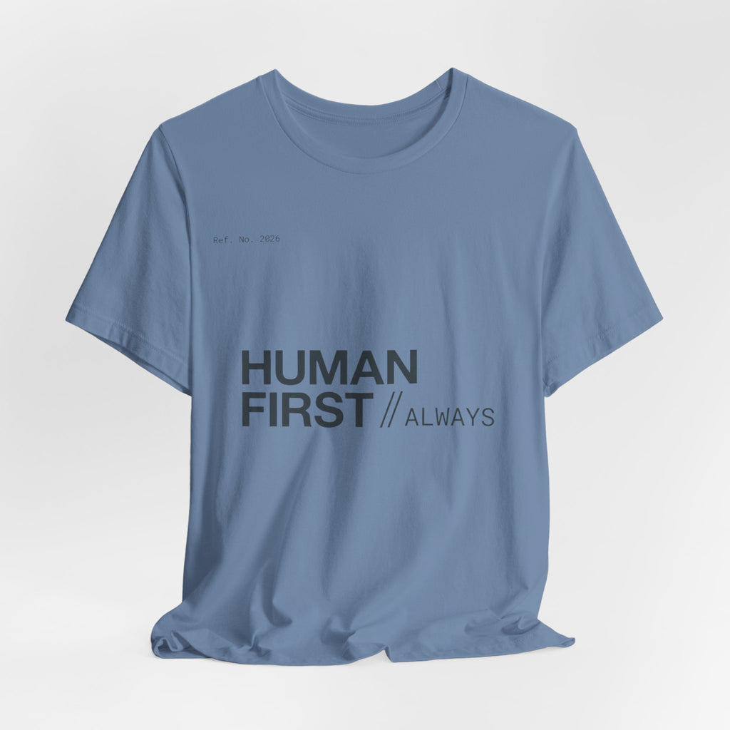 Human First Always // 2026 Stamp