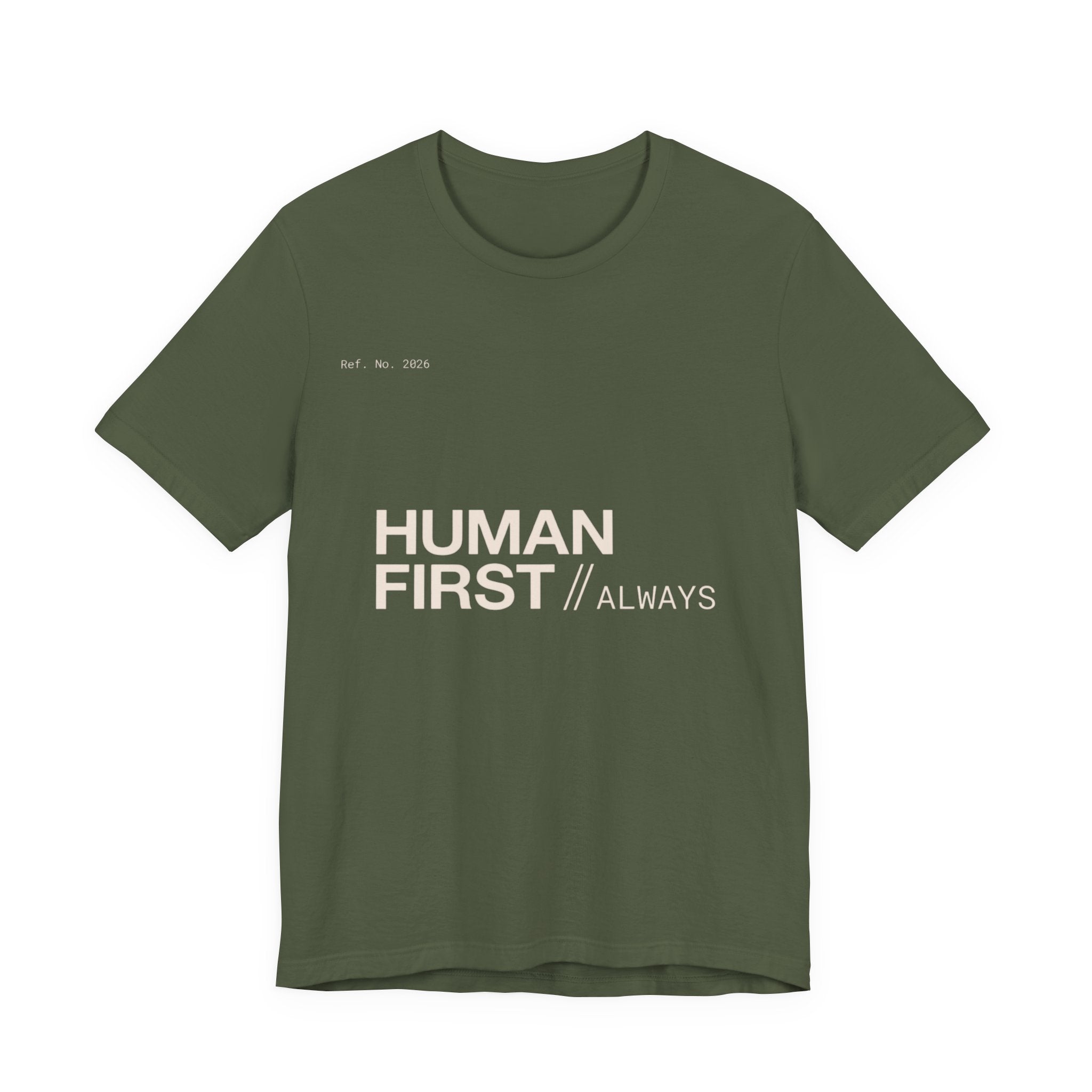 Human First Always // 2026 Stamp