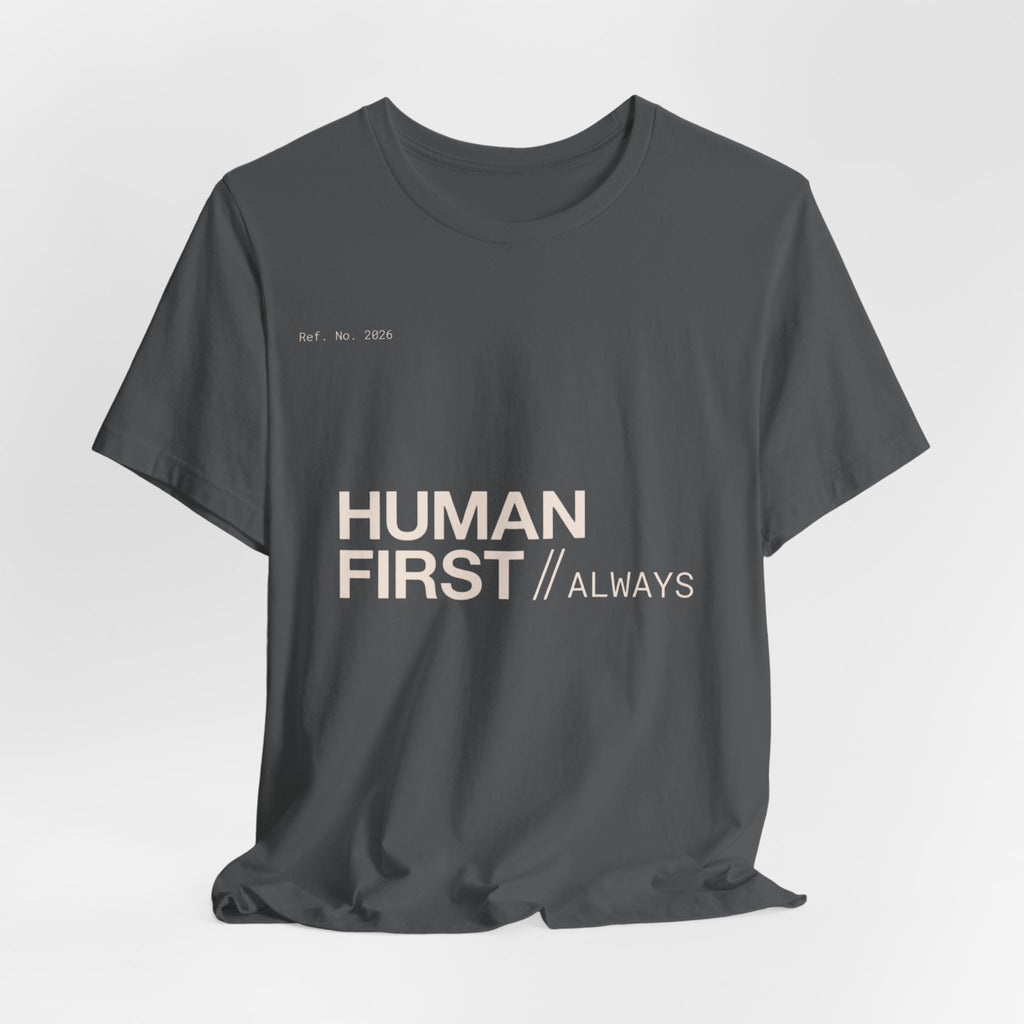 Human First Always // 2026 Stamp