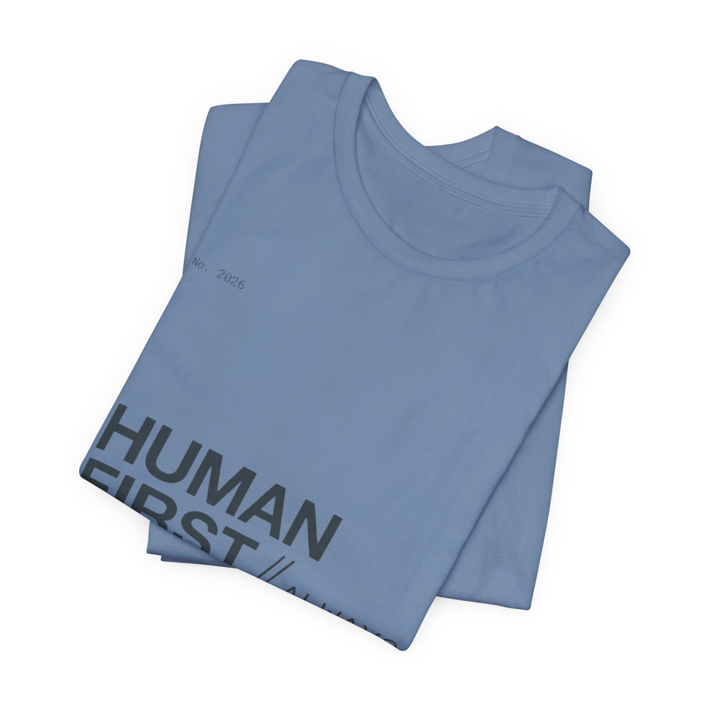 Human First Always // 2026 Stamp