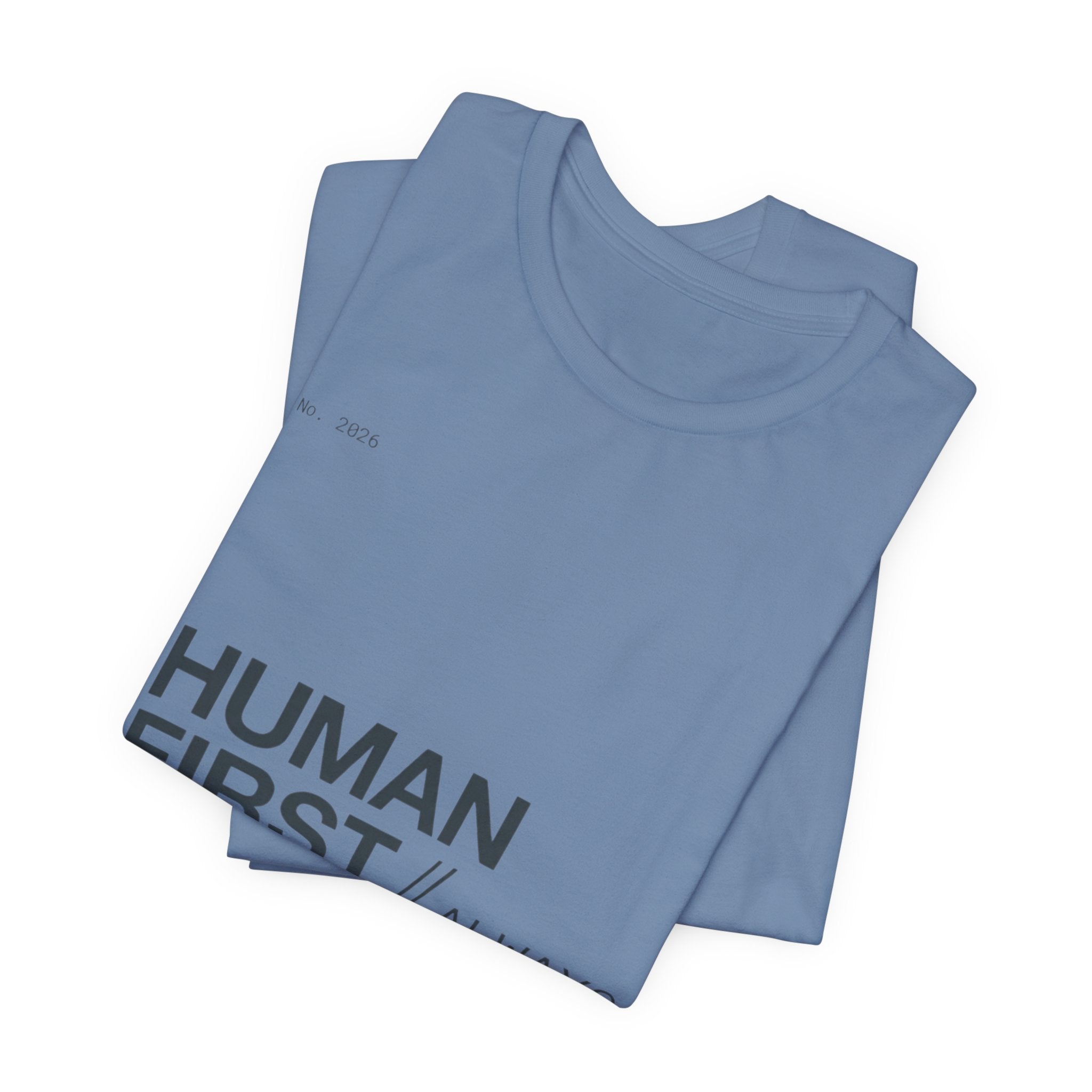 Human First Always // 2026 Stamp
