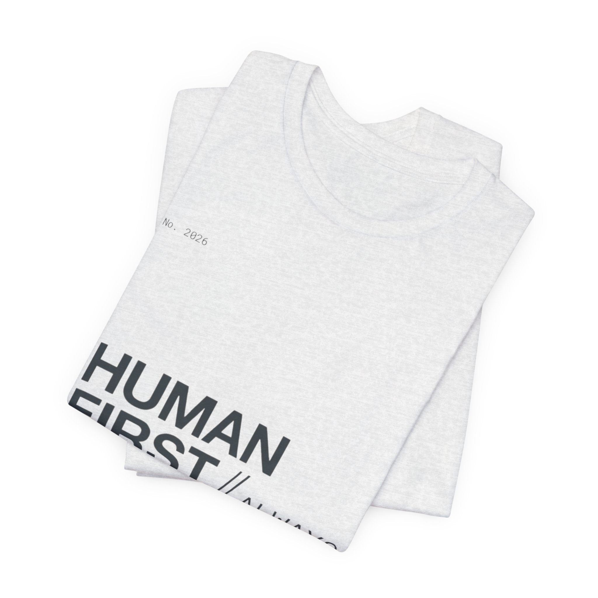 Human First Always // 2026 Stamp