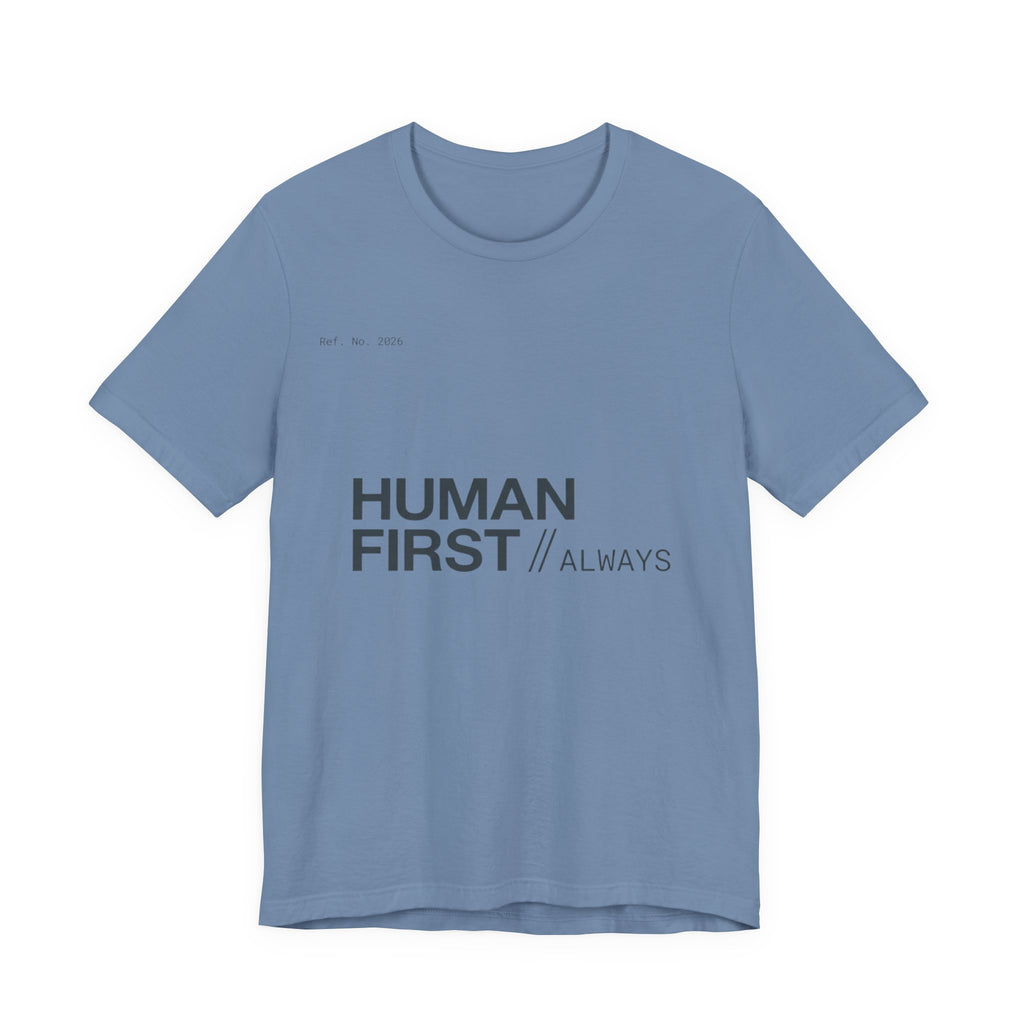 Human First Always // 2026 Stamp