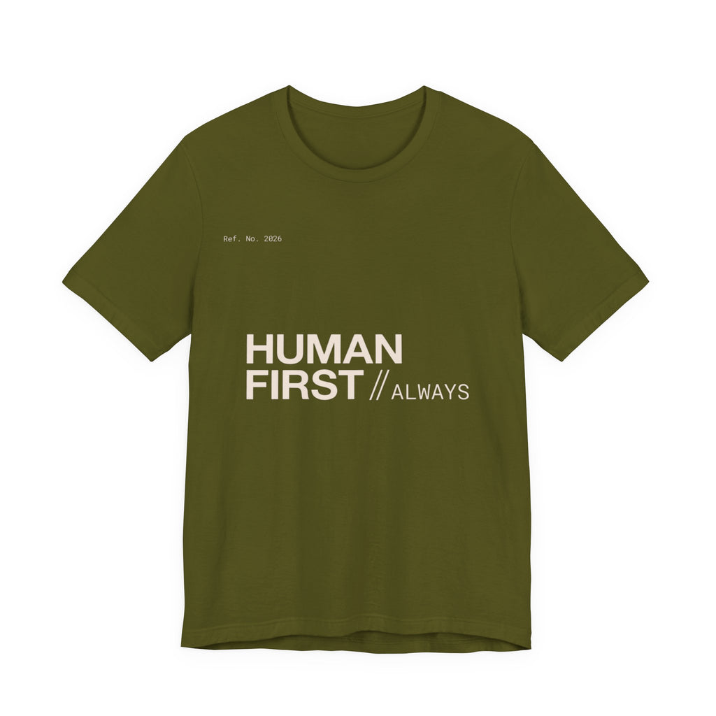 Human First Always // 2026 Stamp