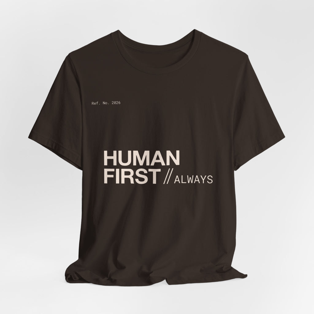 Human First Always // 2026 Stamp