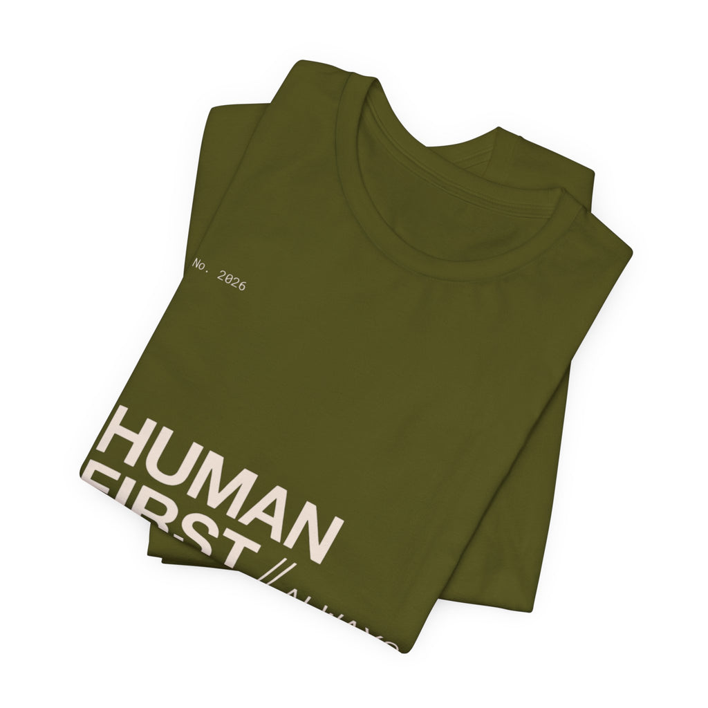 Human First Always // 2026 Stamp