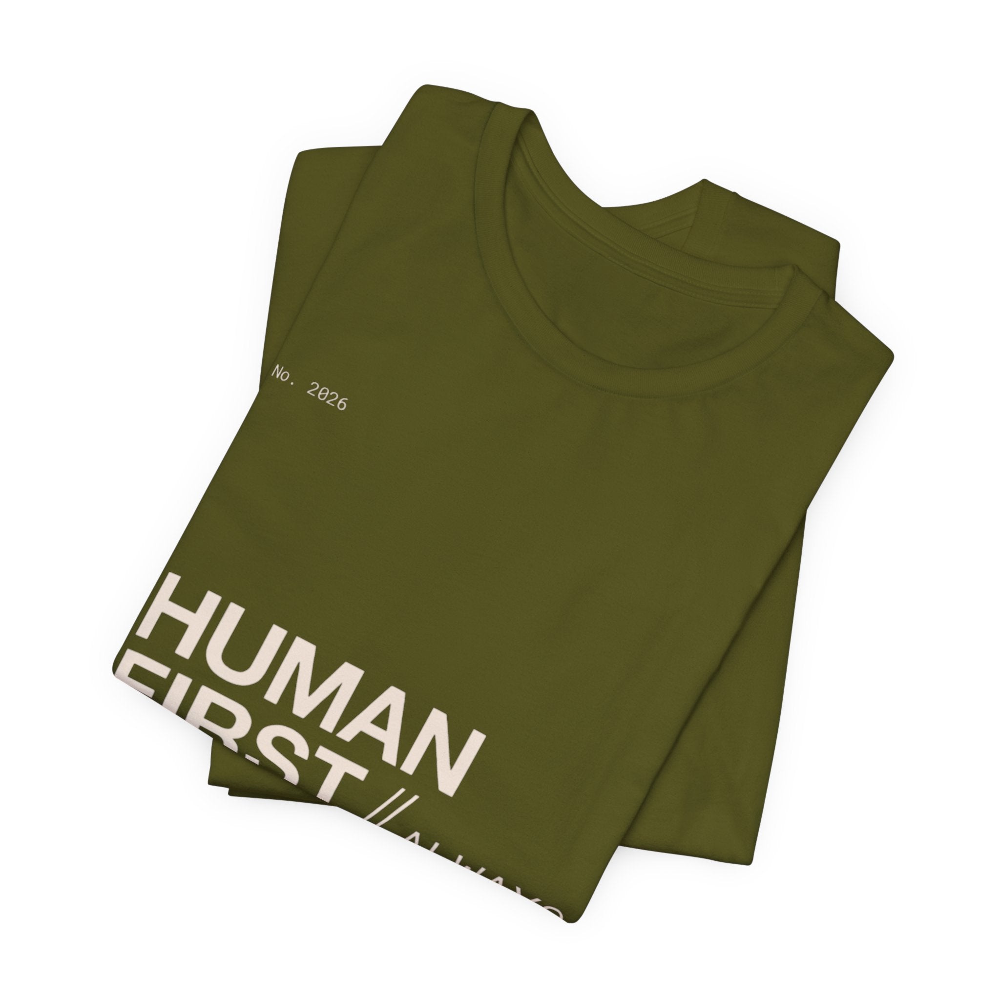 Human First Always // 2026 Stamp