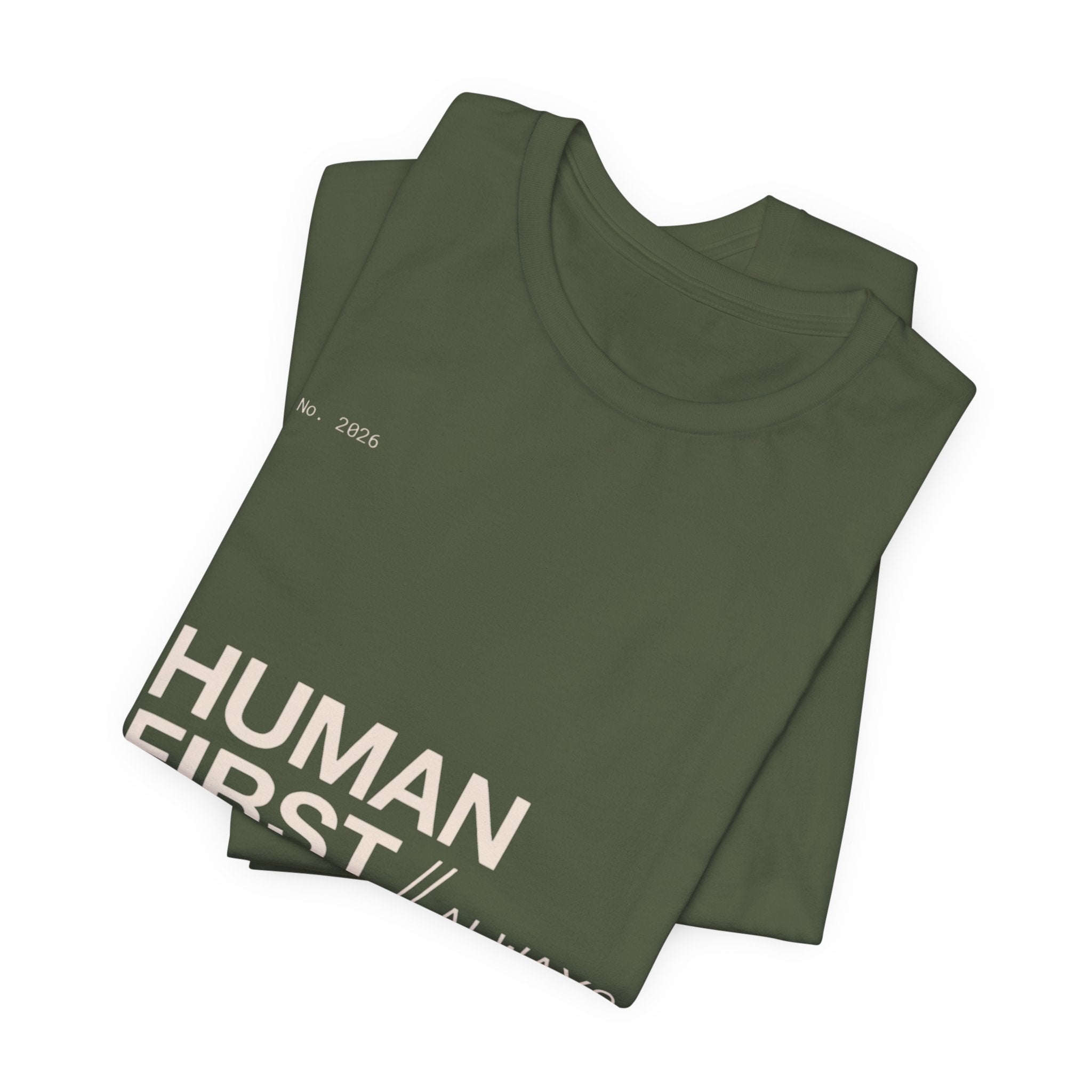 Human First Always // 2026 Stamp
