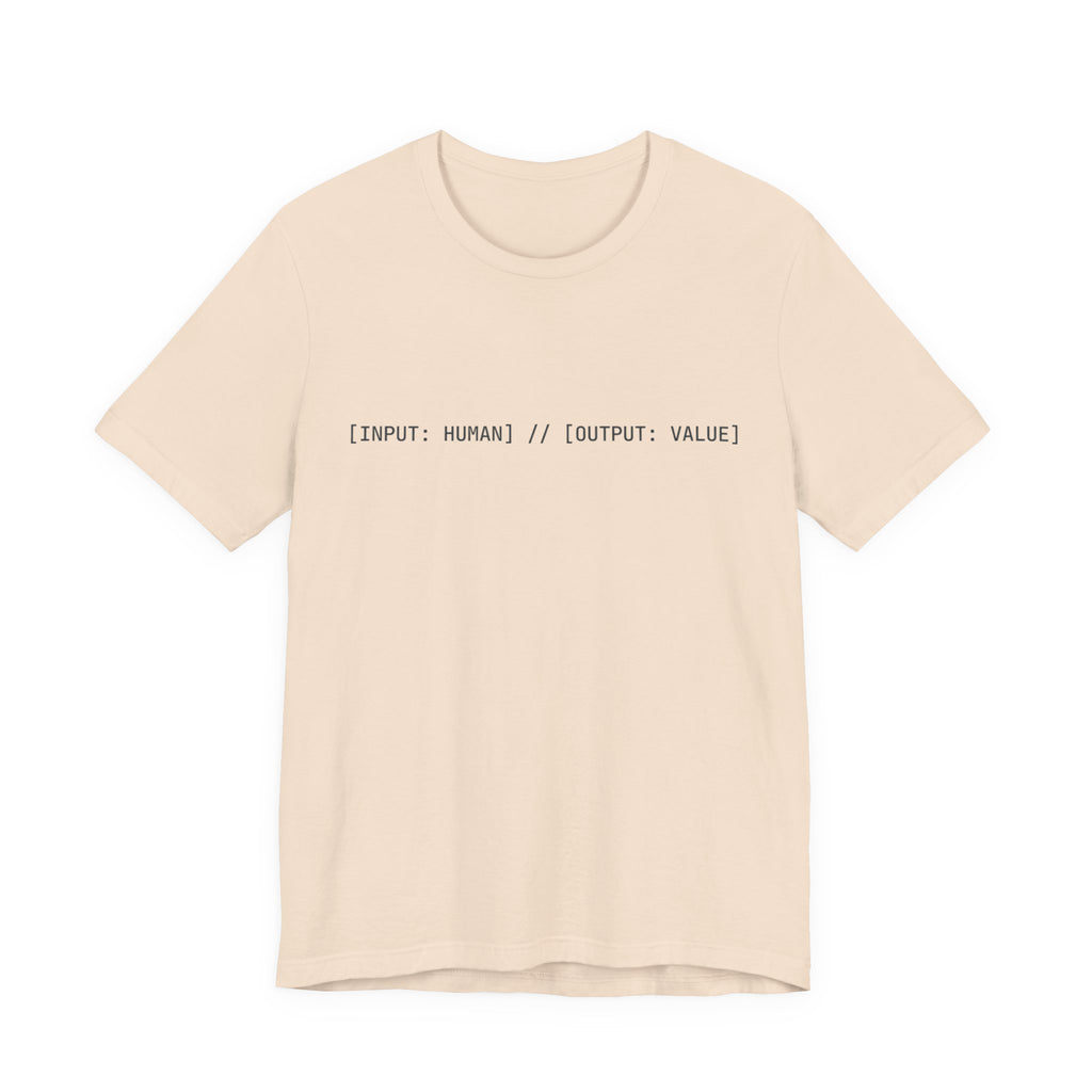 Input: Human - Output: Value // Formula