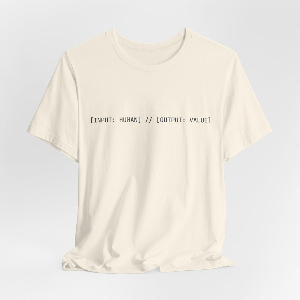 Input: Human - Output: Value // Formula