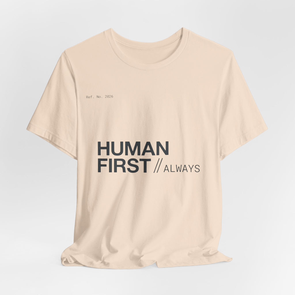 Human First Always // 2026 Stamp