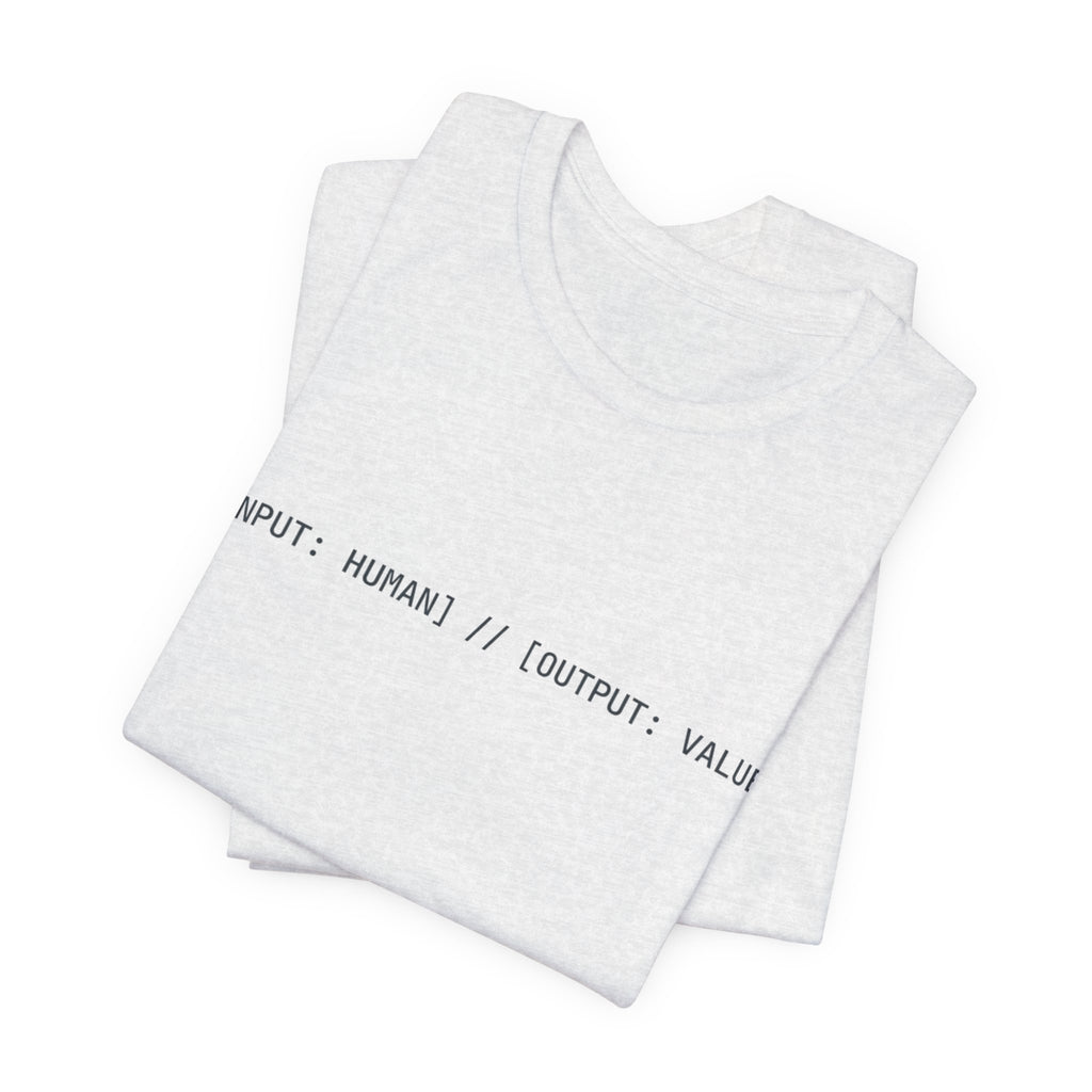 Input: Human - Output: Value // Formula