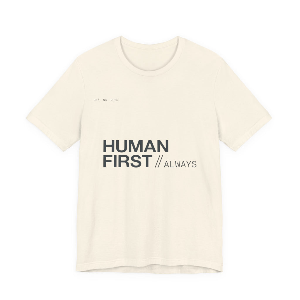 Human First Always // 2026 Stamp
