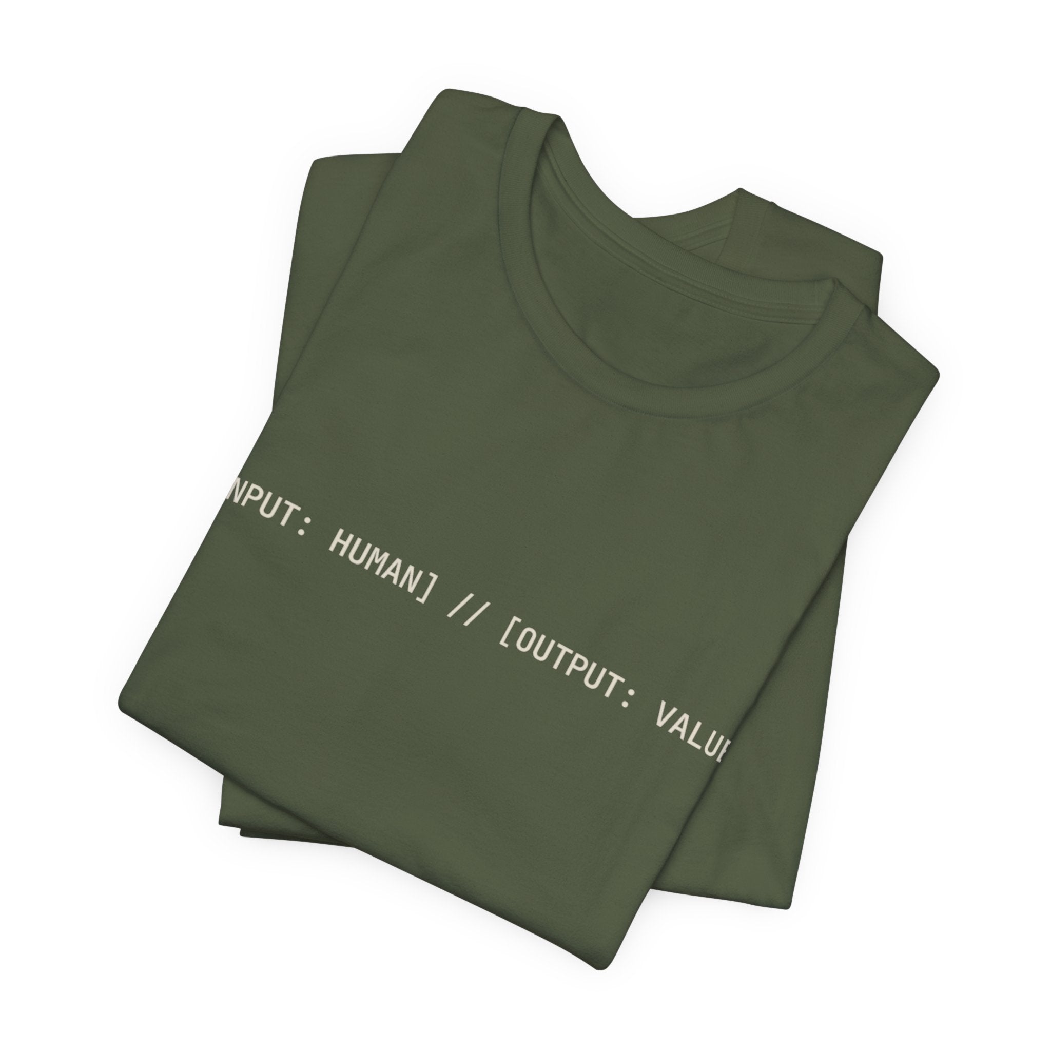 Input: Human - Output: Value // Formula