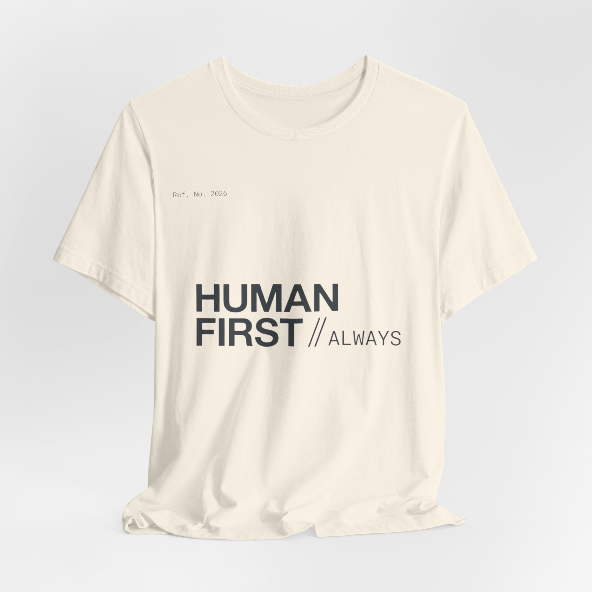 Human First Always // 2026 Stamp
