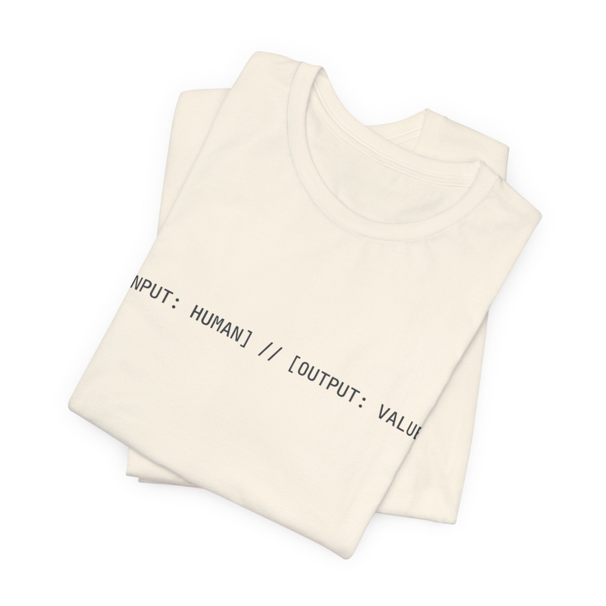 Input: Human - Output: Value // Formula
