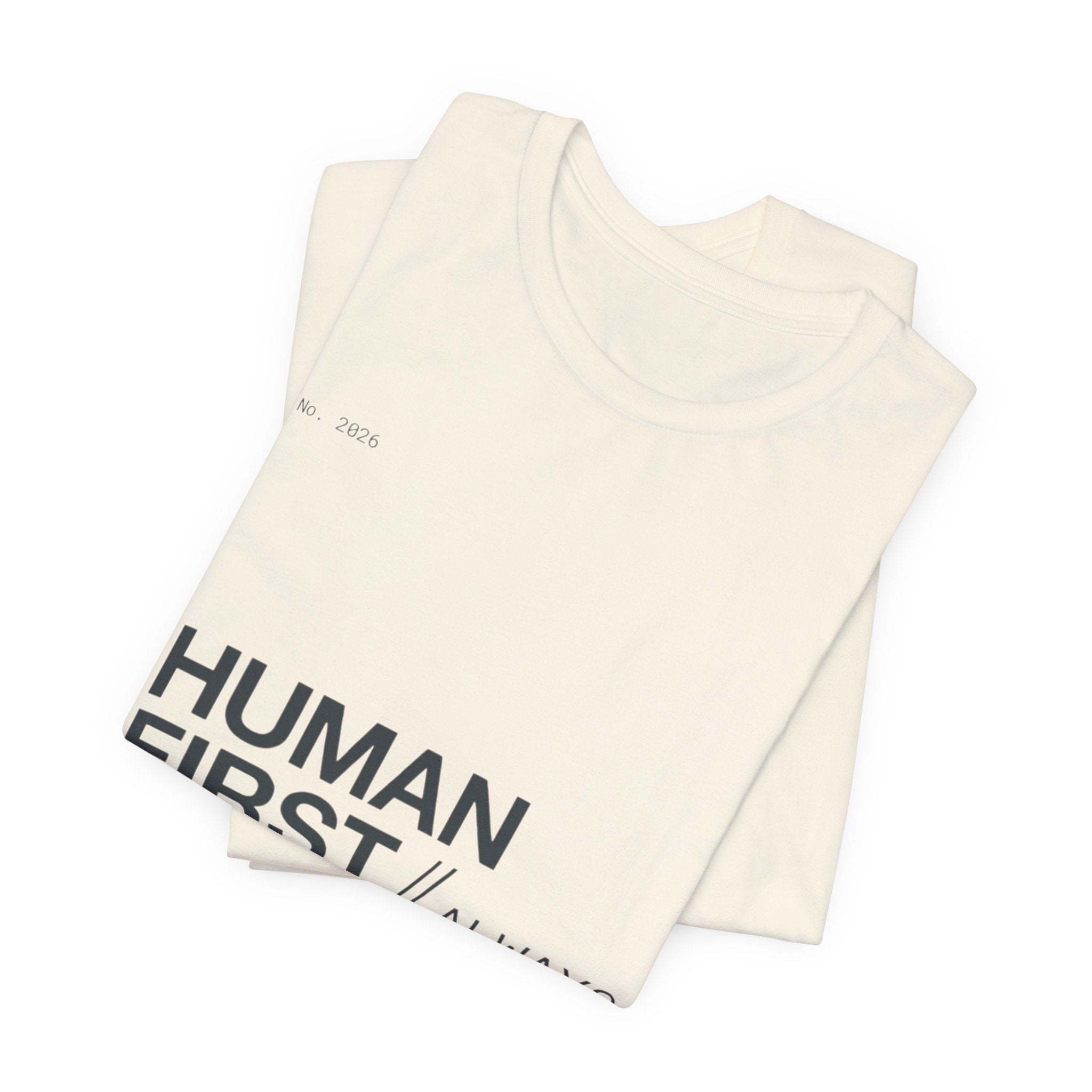 Human First Always // 2026 Stamp